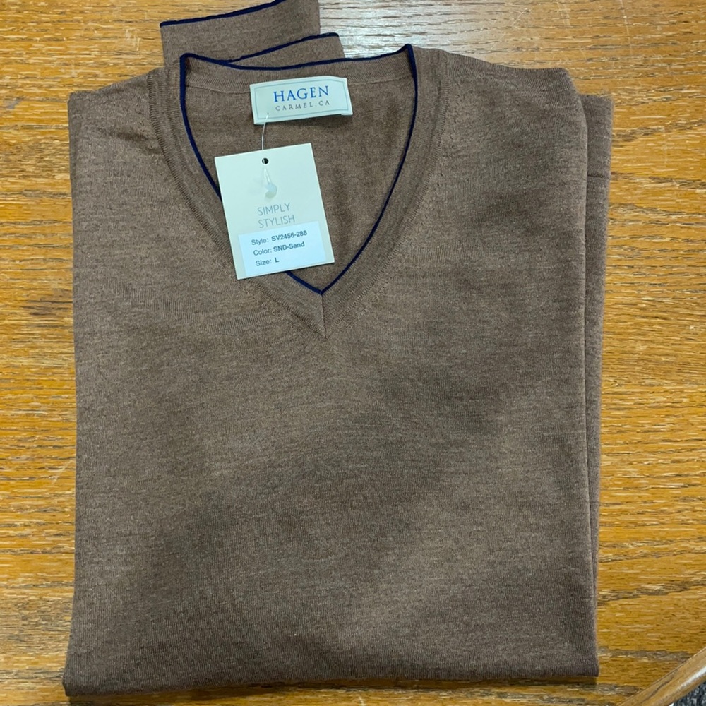 Hagen V Neck Long sleeve Shirt